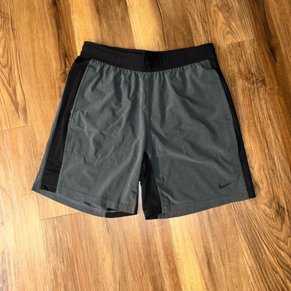 Nike Athletic Gray and Black Shorts